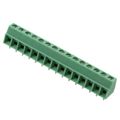 1751374 - 0.138 3.50mm Green Bulk Polyamide (PA), Nylon Through Hole Horizontal with Board Screw - Rising Cage Clamp 1 Levels 16-30 AWG COMBICON MKDS