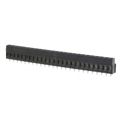 2-796949-5 - 0.200 5.08mm Black Bulk Polyamide (PA66), Nylon 6/6 Through Hole Horizontal with Board Screw - Rising Cage Clamp 1 Levels 12-30 AWG Buchanan