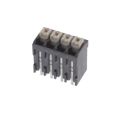 1870660000 - 0.138 3.50mm Black Tube Liquid Crystal Polymer (LCP), Glass Filled Through Hole Vertical with Board Screwless - Push Button Clamp 1 Levels 16-24 AWG Omnimate LSF-SMT