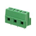 691216410003 - 0.300 7.62mm Green Bulk Polyamide (PA66), Nylon 6/6 Through Hole Horizontal with Board Screw - Rising Cage Clamp 1 Levels 12-30 AWG WR-TBL Series 2164