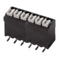 1250410000 - 0.138 3.50mm Black Tape &amp; Reel (TR) Liquid Crystal Polymer (LCP), Glass Filled Surface Mount Vertical with Board Screwless - Push Button Clamp 1 Levels 16-24 AWG Omnimate LSF-SMD