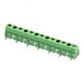 691241800007 - 0.394 10.00mm Green Bulk Polyamide (PA66), Nylon 6/6 Through Hole Vertical with Board Screw - Rising Cage Clamp 1 Levels 14-30 AWG WR-TBL Series 2416