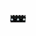 OSTTE031104 - 0.276 7.00mm Bulk Polyamide (PA66), Nylon 6/6 Through Hole Horizontal with Board Screw - Leaf Spring, Wire Guard 1 Levels 16-26 AWG OSTTE