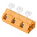 1953980000 - 0.394 10.00mm Orange Bulk Thermoplastic, Wemid Through Hole 45° (135°) Angle with Board Screwless - Spring Cage, Tension Clamp 1 Levels 14-26 AWG Omnimate LMZFL