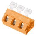 1953100000 - 0.295 7.50mm Orange Bulk Thermoplastic, Wemid Through Hole 45° (135°) Angle with Board Screwless - Spring Cage, Tension Clamp 1 Levels 14-26 AWG Omnimate LMZFL