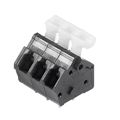 1811530000 - 0.197 5.00mm Black Bulk Thermoplastic, Wemid Through Hole 45° (135°) Angle with Board Screwless - Spring Cage, Tension Clamp 1 Levels 14-26 AWG Omnimate LMZFL