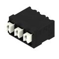 1876260000 - 0.197 5.00mm Black Tape &amp; Reel (TR) Liquid Crystal Polymer (LCP), Glass Filled Through Hole Horizontal with Board Screwless - Push Button Clamp 1 Levels 16-24 AWG Omnimate LSF-SMT