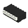 1870590000 - 0.138 3.50mm Black Tube Liquid Crystal Polymer (LCP), Glass Filled Through Hole Horizontal with Board Screwless - Push Button Clamp 1 Levels 16-24 AWG Omnimate LSF-SMT