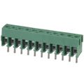 1984701 - 0.138 3.50mm Green Bulk Polyamide (PA), Nylon Through Hole Horizontal with Board Screw 1 Levels 16-26 AWG COMBICON PT