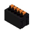 1426090000 - 0.200 5.08mm Black Bulk Polyamide (PA), Nylon Through Hole Vertical with Board Screwless - Leg Spring, Push-In Spring 1 Levels 12-24 AWG Omnimate LM