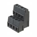 1769100000 - 0.200 5.08mm Black Bulk Polyamide (PA66), Nylon 6/6 Through Hole Horizontal with Board Screw - Clamping Yoke, Tension Sleeve 2 Levels 12-24 AWG Omnimate LM