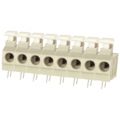 ED4101/8-KD - 0.197 5.00mm Gray, Slate Bulk Polyamide (PA), Nylon Through Hole Horizontal with Board Screwless - Push Button Clamp 1 Levels 14-20 AWG ED4101