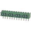 1984866 - 0.138 3.50mm Green Bulk Polyamide (PA), Nylon Through Hole Vertical with Board Screw 1 Levels 16-26 AWG COMBICON PT