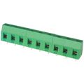 ED365/9 - 0.295 7.50mm Green Bulk Polyamide (PA), Nylon Through Hole Horizontal with Board Screw - Rising Cage Clamp 1 Levels 12-22 AWG ED365