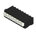 1874890000 - 0.138 3.50mm Black Tape &amp; Reel (TR) Liquid Crystal Polymer (LCP), Glass Filled Through Hole Horizontal with Board Screwless - Push Button Clamp 1 Levels 16-24 AWG Omnimate LSF-SMT