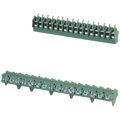 1988943 - 0.197 5.00mm Green Bulk Polyamide (PA), Nylon Through Hole 45° (135°) Angle with Board Screw 1 Levels 12-26 AWG COMBICON PTA