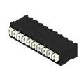 1874930000 - 0.138 3.50mm Black Tape &amp; Reel (TR) Liquid Crystal Polymer (LCP), Glass Filled Through Hole Horizontal with Board Screwless - Push Button Clamp 1 Levels 16-24 AWG Omnimate LSF-SMT