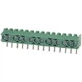 1984882 - 0.138 3.50mm Green Bulk Polyamide (PA), Nylon Through Hole Vertical with Board Screw 1 Levels 16-26 AWG COMBICON PT