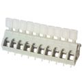 ED3001/10-FD - 0.197 5.00mm Gray, Slate Bulk Polyamide (PA), Nylon Through Hole 45° (135°) Angle with Board Screwless - Leg Spring, Push-In Spring 1 Levels 14-28 AWG ED3001/FD