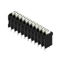 1875810000 - 0.150 3.81mm Black Tape &amp; Reel (TR) Liquid Crystal Polymer (LCP), Glass Filled Through Hole Vertical with Board Screwless - Push Button Clamp 1 Levels 16-24 AWG Omnimate LSF-SMT