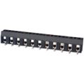 ED114/11DS - 0.295 7.50mm Gray Bulk Polyamide (PA), Nylon Through Hole Horizontal with Board Screw - Leaf Spring, Wire Guard 1 Levels 12-22 AWG ED114/DS