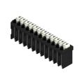 1870740000 - 0.138 3.50mm Black Tube Liquid Crystal Polymer (LCP), Glass Filled Through Hole Vertical with Board Screwless - Push Button Clamp 1 Levels 16-24 AWG Omnimate LSF-SMT