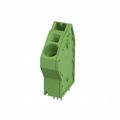 1819192 - Green Bulk Polyamide (PA), Nylon Through Hole 30° (150°) Angle with Board Screwless - Spring Cage, Tension Clamp 1 Levels 4-18 AWG COMBICON SPTA