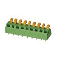 1864503 - 0.197 5.00mm Green Bulk Polyamide (PA), Nylon Through Hole 45° (135°) Angle with Board Screwless - Leg Spring, Push-In Spring 1 Levels 16-24 AWG COMBICON SPTAF LL