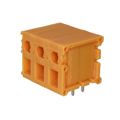 0393460000 - 0.300 7.62mm Orange Bulk Polyamide (PA), Nylon Through Hole Horizontal with Board Screw - TOP Clamp 1 Levels 14-26 AWG Omnimate TOP1.5GS