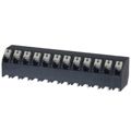 1884680000 - 0.197 5.00mm Black Tube Liquid Crystal Polymer (LCP), Glass Filled Through Hole 45° (135°) Angle with Board Screwless - Push Button Clamp 1 Levels 16-24 AWG Omnimate LSF-SMT