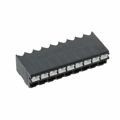 1823159 - 0.200 5.08mm Black Tape &amp; Reel (TR) Liquid Crystal Polymer (LCP) Through Hole Horizontal with Board Screwless - Leg Spring, Push-In Spring 1 Levels 16-24 AWG COMBICON SPT-THR