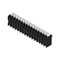 1870790000 - 0.138 3.50mm Black Tube Liquid Crystal Polymer (LCP), Glass Filled Through Hole Vertical with Board Screwless - Push Button Clamp 1 Levels 16-24 AWG Omnimate LSF-SMT