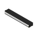 1869540000 - 0.150 3.81mm Black Tube Liquid Crystal Polymer (LCP), Glass Filled Through Hole Horizontal with Board Screwless - Push Button Clamp 1 Levels 16-24 AWG Omnimate LSF-SMT