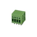1773170 - 0.197 5.00mm Green Bulk Polyamide (PA), Nylon Through Hole Horizontal with Board Screw - Pressure Clip 1 Levels 14-24 AWG COMBICON FRONT