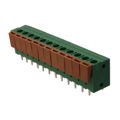 1-1776260-2 - 0.200 5.08mm Green Bulk Polyamide (PA66), Nylon 6/6 Through Hole Vertical with Board Screwless - Leg Spring, Push-In Spring 1 Levels 14-22 AWG Buchanan