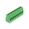 1730573 - 0.200 5.08mm Green Bulk Polyamide (PA), Nylon Through Hole Horizontal with Board Screw - Rising Cage Clamp 1 Levels 12-30 AWG COMBICON MKDSD