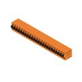 1330950000 - 0.200 5.08mm Orange Bulk Thermoplastic, Wemid Through Hole Horizontal with Board Screwless - Leg Spring, Push-In Spring 1 Levels 12-24 AWG Omnimate LMF
