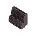 1720060000 - 0.138 3.50mm Black Bulk Polyamide (PA66), Nylon 6/6 Through Hole Horizontal with Board Screw - Clamping Yoke, Tension Sleeve 2 Levels 14-22 AWG Omnimate LM