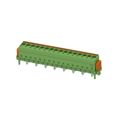 1864176 - 0.197 5.00mm Green Bulk Polyamide (PA), Nylon Through Hole, SKEDD Vertical with Board Screwless - Leg Spring, Push-In Spring 1 Levels 12-24 AWG COMBICON SDC
