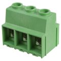1986714-3 - 0.591 15.00mm Green Bulk Polyamide (PA), Nylon Through Hole Horizontal with Board Screw 1 Levels 1-20 AWG