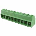 1-1986714-0 - 0.591 15.00mm Green Bulk Polyamide (PA), Nylon Through Hole Horizontal with Board Screw 1 Levels 1-20 AWG