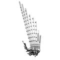 1585T8A1RA - OUTLET STRIP