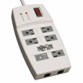 TLP66NET - SURGE SUPPRESSOR;RJ45 PROTECTION;6 OUTLETS 1080 JOULES;4FT CORD