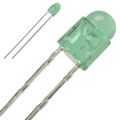 SLR-343MGT32 - LED GREEN DIFFUSED T-1 T/H