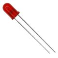 TLUR6401 - LED Uni-Color Red 640nm 2-Pin T-1 3/4