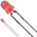 5219498 - LED ORANGE DIFFUSED 3MM T/H