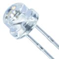 XLFBB169W - LED BLUE CLEAR 4.8MM ROUND T/H