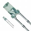 LN363GCPP - LED GREEN CLEAR FLAT TOP T/H