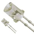 LN264CP - LED RED CLEAR FLAT TOP T/H