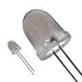 SSL-LX100133X0C - LED ORANGE CLEAR 10MM ROUND T/H